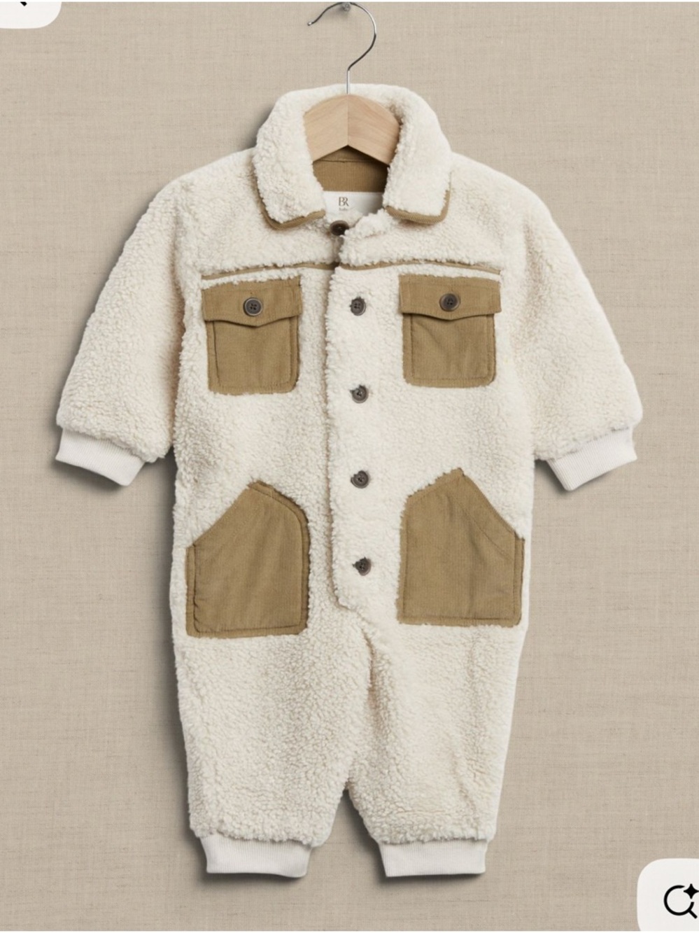 $150 Banana Republic Winter Sherpa Suit